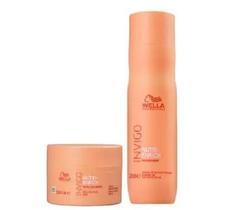 Kit Wella Profissional Shampoo 250ml e Mascara 150ml Invigo Nutri Enrich