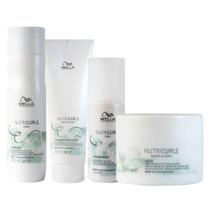 Kit Wella Pros Nutricurls -Sh E Cond Co-Wash E Másc E Lv