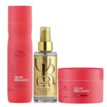 Kit Wella Shampoo Máscara Brilliance E Oil Reflections Kit Wella Shampoo Máscara Brilliance E Oil Reflections
