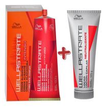 Kit Wellastrate Creme Alisante Para Cabelo Intenso + Neutralizante Wella Kit Wellastrate Creme Alisante Para Cabelo Intenso + Neutralizante Wella