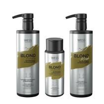 Kit Wess Blond Sh 500Ml + Cond 250Ml + Mask 500Ml