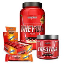 Kit Whey 100% Baunilha + Crisps Bar + Creatina 300g Kit Whey 100% Baunilha + Crisps Bar + Creatina 300g