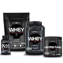 Kit whey 2x + bcaa + creatina Kit whey 2x + bcaa + creatina