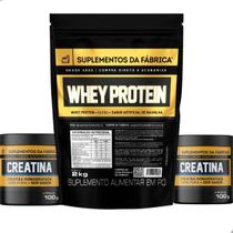 Kit Whey ISO Blend 2Kg + 2 Creatina 100g SDF Kit Whey ISO Blend 2Kg + 2 Creatina 100g SDF