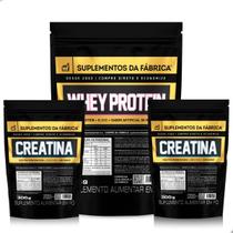 Kit Whey ISO Blend 2Kg + 2 Creatina 300g SDF Kit Whey ISO Blend 2Kg + 2 Creatina 300g SDF