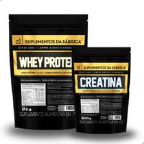 Kit Whey ISO Blend 2Kg + Creatina 600g Suplemento da Fabrica Kit Whey ISO Blend 2Kg + Creatina 600g Suplemento da Fabrica