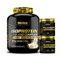Kit Whey Iso Protein 2kg + Glutamina 150g + Gladiator 150g - Pretorian Kit Whey Iso Protein 2kg + Glutamina 150g + Gladiator 150g - Pretorian