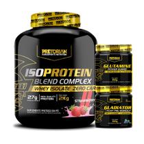 Kit Whey Iso Protein 2kg + Glutamina 150g + Gladiator 150g - Pretorian