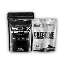 Kit Whey Iso X 900g - XPro + Creatina Monohydrate Pura 500g - Nutrex Research Kit Whey Iso X 900g - XPro + Creatina Monohydrate Pura 500g - Nutrex Research