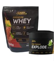 KIT Whey Premium BLACK500g + EXPLODE 150G-THUNDER
