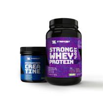 Kit Whey Protein 100% + Creatina Strongest