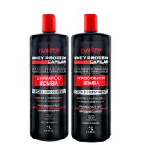 Kit whey protein 1litro (shampoo+condicionador )