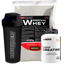 Kit Whey Protein 500G+ Power Creatina 100G