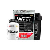 Kit Whey Protein 500G+ Power Creatina 300G