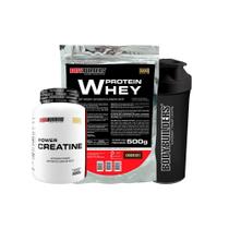 Kit Whey Protein 500G+ Power Creatina 300G