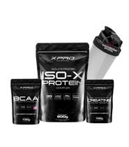 Kit Whey Protein 900g,BCAA 100g,Creatine 100g-Xpro Nutrition
