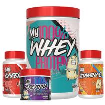 Kit Whey Protein 900g My Creatina Pura 150g My Vitamina C 120 Cápsulas My Cafeina 60 Cápsulas My Suplementos Kit Whey Protein 900g My Creatina Pura 150g My Vitamina C 120 Cápsulas My Cafeina 60 Cápsulas My Suplementos