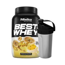 Kit Whey Protein Best Whey 900g + Coqueteleira Sortida - Atlhetica Nutrition