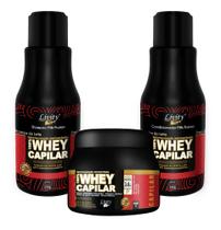 Kit Whey Protein Capilar Livity 3 produtos