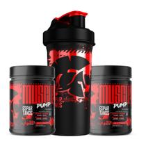 Kit Whey Protein Charged + Bcaa + Crea + Gluta + Colágeno + Shaker