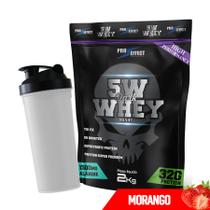 Kit Whey Protein Dark Insane 2Kg + Coqueteleira 600ml - Pro Effect