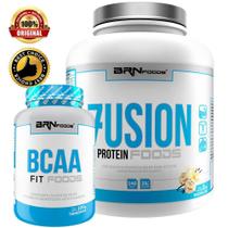 Kit Whey Protein Fusion 2Kg+ Bcaa 100G