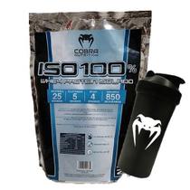 Kit Whey Protein Iso 100 2kg Cobra Nutrition + Coqueteleira
