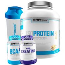 Kit Whey Protein Iso Protein Foods 2Kg+ Creatina 100G