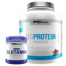 Kit Whey Protein Iso Protein Foods 2Kg+ Glutamina 250G