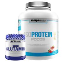 Kit Whey Protein Iso Protein Foods 2Kg+ Glutamina 250G