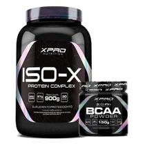 Kit Whey Protein Iso-X Complex 900g + BCAA Powder 150g - XPRO Nutrition