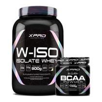 Kit Whey Protein Isolado W-Iso 900g + BCAA Powder 150g - XPRO Nutrition