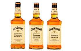 Kit Whiskey Jack Daniel's Tennessee Honey 1L 3 unidades
