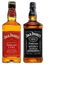 KIt Whiskey Jack Daniel's Tennessee Old n. 7 + Fire 1000ml cd