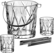 Kit Whisky 4 peças Forest Cristal - L Hermitage Kit Whisky 4 peças Forest Cristal - L Hermitage