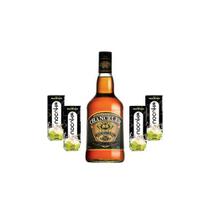 Kit Whisky Chanceler 1L + 4 Agua de Coco NocoKo 200ml