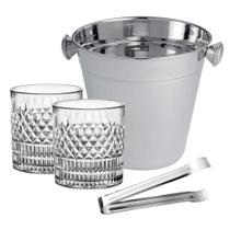 Kit Whisky com 4 Peças L'hermitage