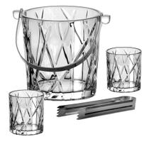 Kit Whisky Forest Vidro 4 Peças - H'Hermitage