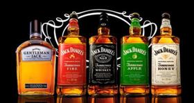 Kit Whisky Jack Daniel's 1 Litro 5 Garrafas