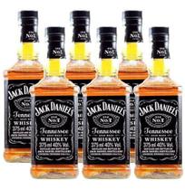 Kit Whisky Jack Daniel'S Combo Padrinhos 6 Garrafas De 375Ml