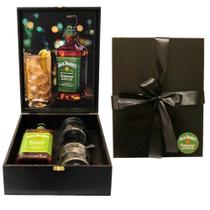 Kit Whisky Jack Daniel's Maçã Verde 1l Presente +copo Vidro +dosador