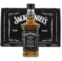 Kit Whisky Jack Daniel'S Old No.7 10 Mini Garrafas De 50Ml