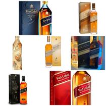 Kit Whisky Johnnie Walker 7 Garrafas