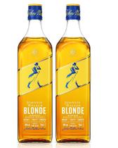 Kit Whisky Johnnie Walker Blonde Scotch 750ml 2 unidades