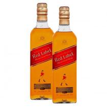 Kit Whisky Johnnie Walker Red Label 750ml com 2 unidades Kit Whisky Johnnie Walker Red Label 750ml com 2 unidades