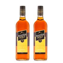 Kit Whisky Master Gold 900ml 2 Unidades Kit Whisky Master Gold 900ml 2 Unidades
