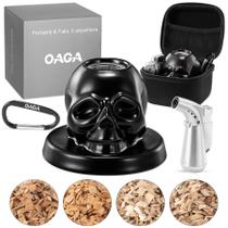 Kit Whisky Smoker Lanterna portátil OAGA de 9,4 cm