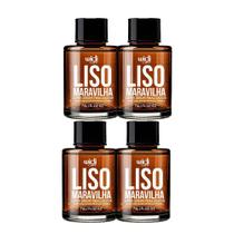 Kit Widi Care 4x Liso Maravilha Super Sérum Liso Capilar 7ml