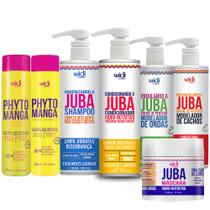 Kit Widi Care 5 Itens Juba + Shampoo e Condicionador Phyto Kit Widi Care 5 Itens Juba + Shampoo e Condicionador Phyto