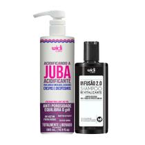 Kit Widi Care Acidificante Juba + Shampoo Infusão 300ml Kit Widi Care Acidificante Juba + Shampoo Infusão 300ml
